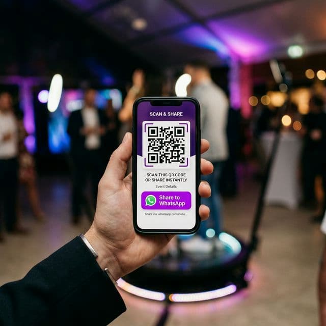 How to Share 360 Videos by QR Code and WhatsApp
