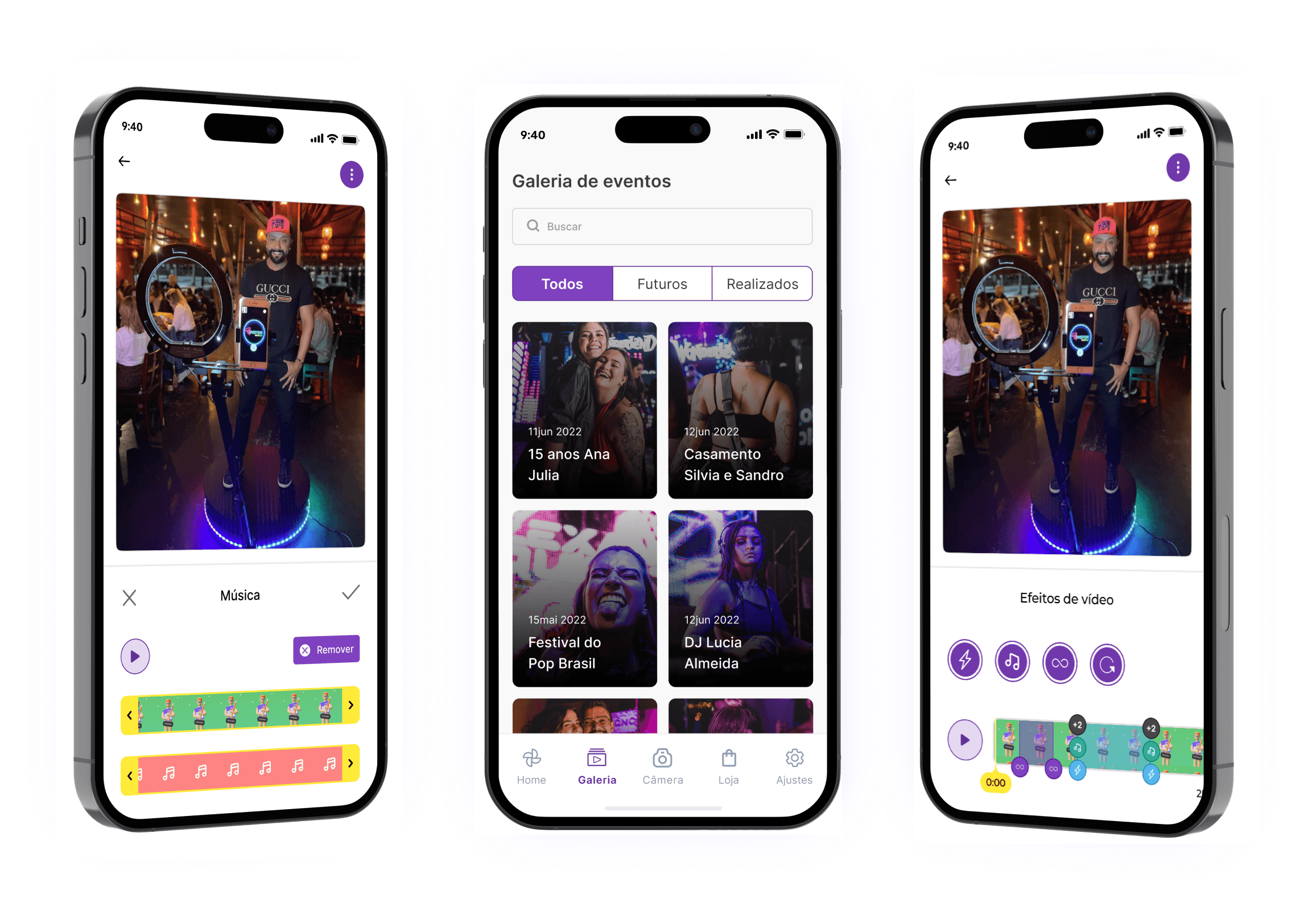 App Vizz360 - Mockups